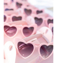 Load image into Gallery viewer, Matte Pink Heart Sunglasses
