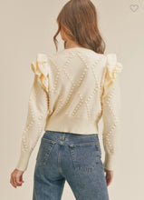 Load image into Gallery viewer, Make A Statement, Ivory Cardigan

