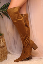 Load image into Gallery viewer, OTK Tan Suede Boots

