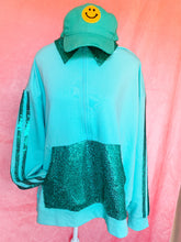 Load image into Gallery viewer, Aqua Funfetti Sequin Pullover
