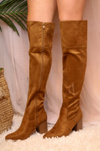 Load image into Gallery viewer, OTK Tan Suede Boots
