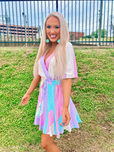 Load image into Gallery viewer, Pastel Rainbow, Stripe Dress
