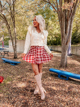 Load image into Gallery viewer, Apple Orchard, Plaid Skirt
