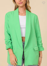 Load image into Gallery viewer, Neon Green Business Blazer
