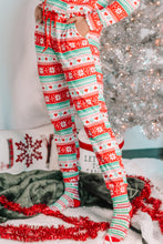 Load image into Gallery viewer, Holly Jolly Hoodie Pajama Set

